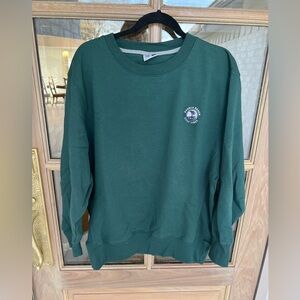 Green Pebble Beach Golf Links Crew Neck Sweatshirt